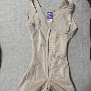 Women's Beige Shapewear Bodysuit